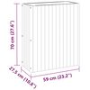 vidaXL plantekasse 59x27,5x70 cm massivt akacietr&aelig;
