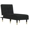 vidaXL chaiselong velour sort
