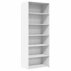 vidaXL reol 70x41x185 cm konstrueret tr&aelig; hvid