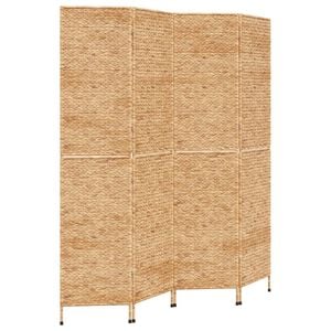 vidaXL rumdeler med 4 paneler 163x180 cm vandhyacint