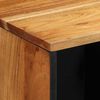 vidaXL Sideboard Naturfarvet 80 x 33,5 x 75 cm Massivt Akacietræ