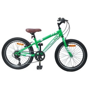vidaXL Mountainbike 20 tommer 6-Speed til 5-8 &aring;r gamle Gr&oslash;n