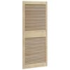 vidaXL Skabsd&oslash;r Naturfarvet 140,5 x 2,1 x 59,5 cm Massivt fyrretr&aelig;