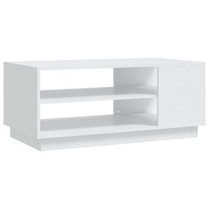 vidaXL sofabord 102x55x43 cm konstrueret tr&aelig; hvid