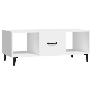 vidaXL sofabord 102x50x40 cm konstrueret tr&aelig; hvid