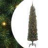 vidaXL Kunstigt juletr&aelig; Gr&oslash;n 180 cm PVC og St&aring;l og Plastik