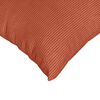vidaXL Sofapuder 2 pcs R&oslash;d orange 80 x 80 cm Velourstof
