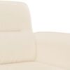 vidaXL sofasæt 3 dele med puder mikrofiberstof beige