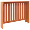 vidaXL radiatorskjuler 108,5x19x84 cm massivt fyrretræ gyldenbrun