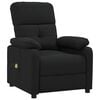 vidaXL massagestol stof sort