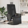 vidaXL Svingende Massage Recliner Stol Sort 71 x 90 x 105 cm