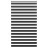 vidaXL zebragardin sort 130x230 cm stofbredde 125,9 cm polyester