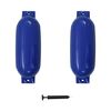 vidaXL b&aring;dfendere til b&aring;d 2 stk. 69x21,5 cm PVC bl&aring;