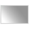 vidaXL LED badev&aelig;relsesspejl Transparent 60 x 40 cm h&aelig;rdet glas
