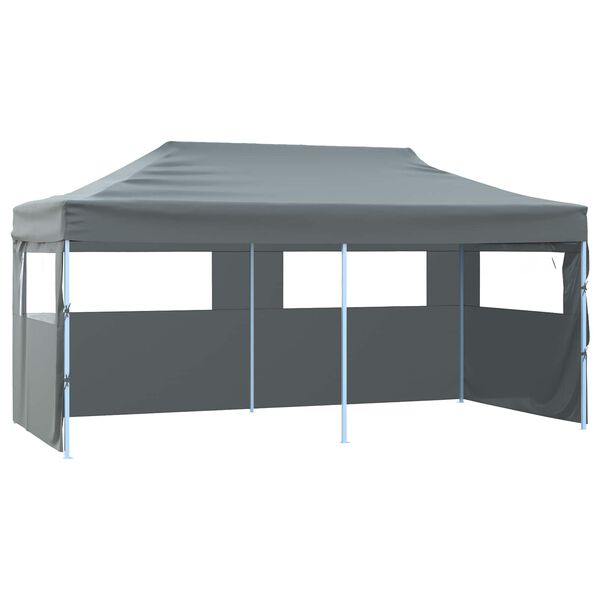 vidaXL Party Tent Antracit 291 x 580 x 315 cm Oxford stof