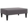 vidaXL fodskammel 77x55x31 cm kunstl&aelig;der gr&aring;