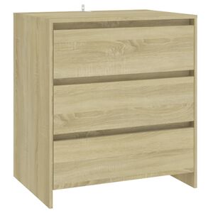 vidaXL sk&aelig;nk 70x41x75 cm konstrueret tr&aelig; sonoma-eg