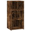 vidaXL skab 45x41x93 cm konstrueret tr&aelig; r&oslash;get egetr&aelig;sfarve