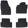 vidaXL Bilm&aring;tte 4 pcs Sort Egnet til SEAT IBIZA, ARONA, VW POLO 2017-
