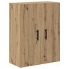 vidaXL Highboard med skuffe 2 pcs Artisan Egetr&aelig; 69,5 x 34 x 180 cm