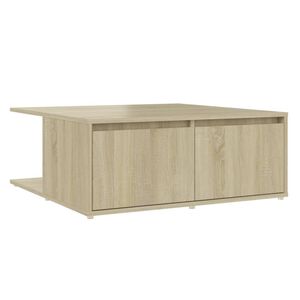 vidaXL sofabord 80x80x31 cm konstrueret tr&aelig; sonoma-eg