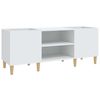 vidaXL pladeskab hvid 121x38x48 cm konstrueret tr&aelig;