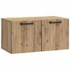 vidaXL V&aelig;gh&aelig;ngt TV-skab 59,5 x 31 x 30 cm Artisan-eg Konstrueret tr&aelig;