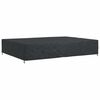 vidaXL M&oslash;belbetr&aelig;k Ensfarvet Sort 350 x 260 x 90 cm 210D