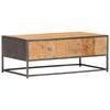 vidaXL sofabord 90x50x35 cm massivt genbrugstr&aelig;