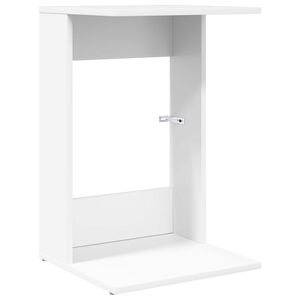 vidaXL Sidebord Hvid 40 x 38 x 62,5 cm Konstrueret tr&aelig;