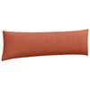 vidaXL Sofapuder 2 pcs Rød orange 145 x 40 cm Velourstof