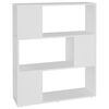 vidaXL bogreol/rumdeler 80x24x94 cm konstrueret tr&aelig; hvid