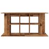 vidaXL akvariebord 120x40x60 cm konstrueret tr&aelig; antikt tr&aelig;look