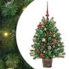 vidaXL Kunstigt juletr&aelig; Gr&oslash;n 95 cm PE og PVC