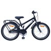 vidaXL B&oslash;rnecykel 20 tommer til b&oslash;rn i alderen 6-11 &aring;r Sort