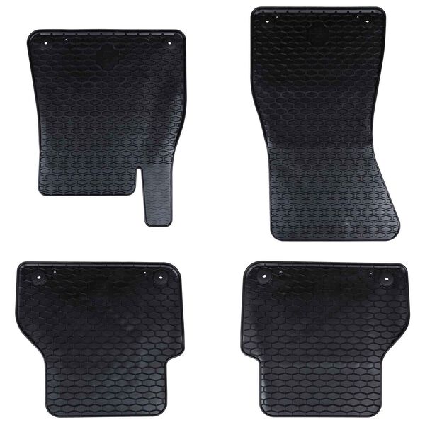 vidaXL Bilm&aring;tte 4 pcs Sort velegnet til Audi A6 / A7 2018-2025 4D Aft.