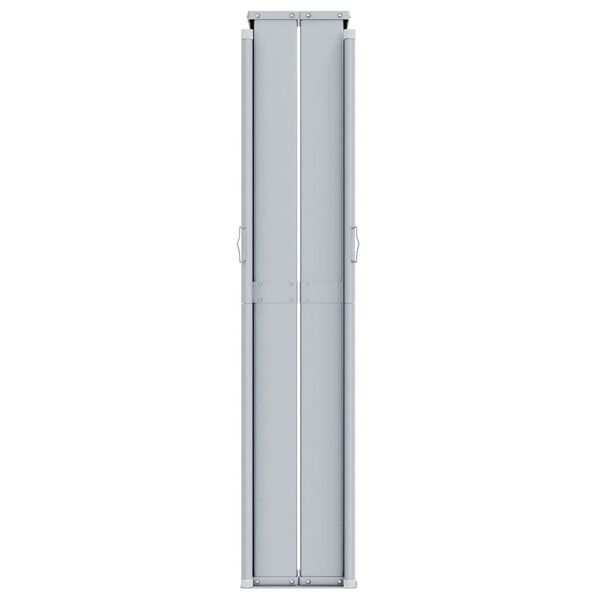 vidaXL sammenrullelig sidemarkise 200x1000 cm bl&aring;