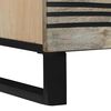 vidaXL Sideboard Hvid 80 x 33 x 75 cm Massivt mangotr&aelig;
