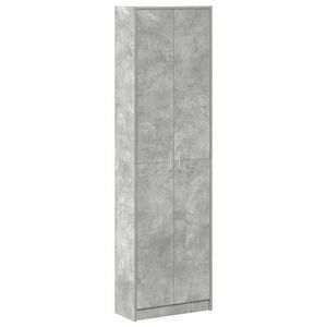 vidaXL Garderobeskab Beton Gr&aring; 55 x 25 x 189 cm Konstrueret tr&aelig;