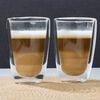 HI macchiato-glas til latte 2 stk. 400 ml transparent