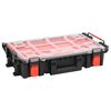 vidaXL transportabel flightcase 55,5x34,5x13,5 cm PP sort
