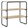 vidaXL Konsolbord Sonoma-eg 60 x 41 x 75 cm Konstrueret tr&aelig;