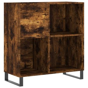 vidaXL vinylskab 84,5x38x89 cm konstrueret tr&aelig; r&oslash;get egetr&aelig;sfarve