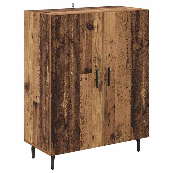 vidaXL Sideboard Gammelt tr&aelig; 69,5 x 34 x 90 cm Konstrueret tr&aelig;