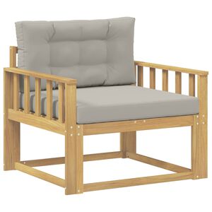 vidaXL Udend&oslash;rs Mellem Sofa Polyester Hvid