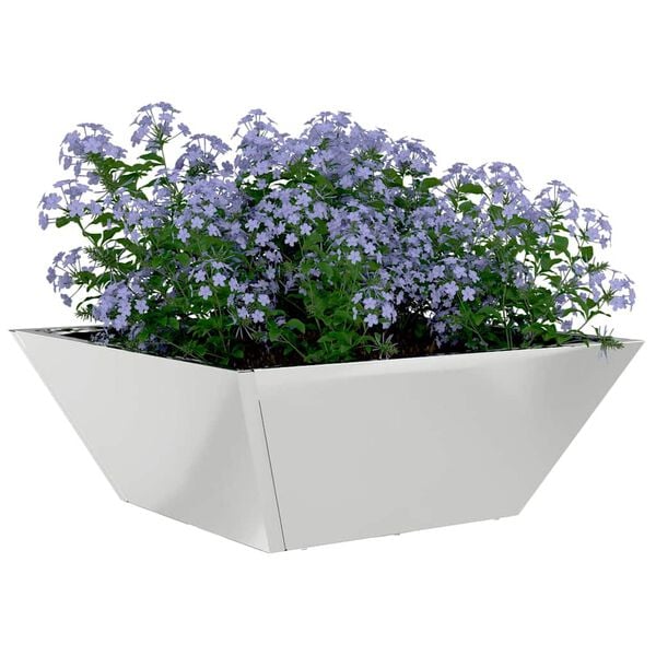 vidaXL Have Blomsterkrukke 5 pcs S&oslash;lv 40 x 40 x 15 cm