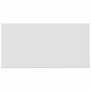 vidaXL Vindueskarm Hvid 60 x 40 x 4,5 cm PVC