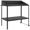 vidaXL plantestativ 100x54,5x100 cm galvaniseret st&aring;l antracitgr&aring;