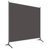 vidaXL rumdeler 175x180 cm stof antracitgr&aring;