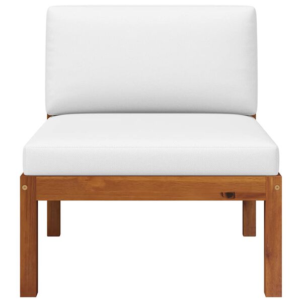 vidaXL 2-delt havem&oslash;bels&aelig;t med hynder tr&aelig; akacie og reb